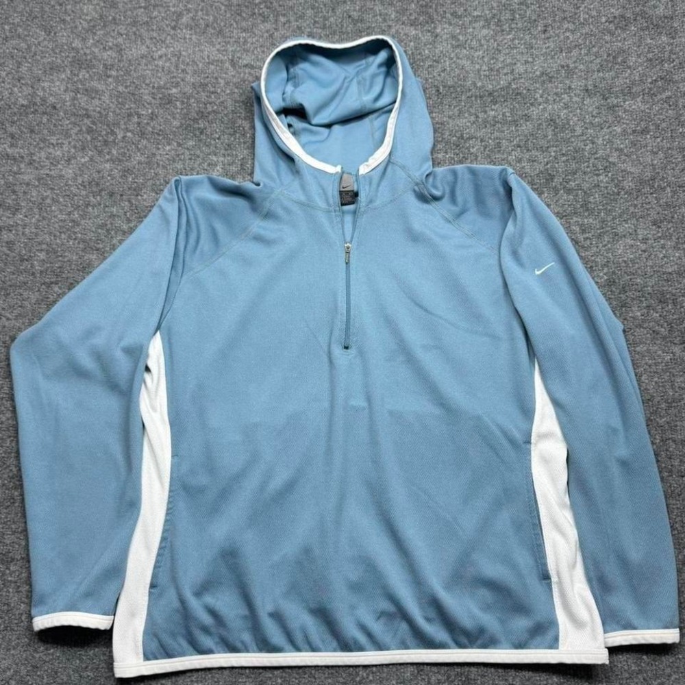 Y2k‎ Nike Dri-Fit Quarter Zip Hoodie Size Medium